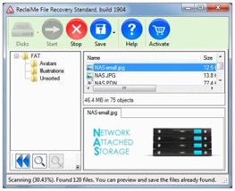 Comment récupérer les fichiers d’un disque dur ou une clé USB formaté avec Reclaime 